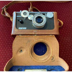 Argus C3 35mm Rangefinder Camera Seven Speed 1947 Model Untested